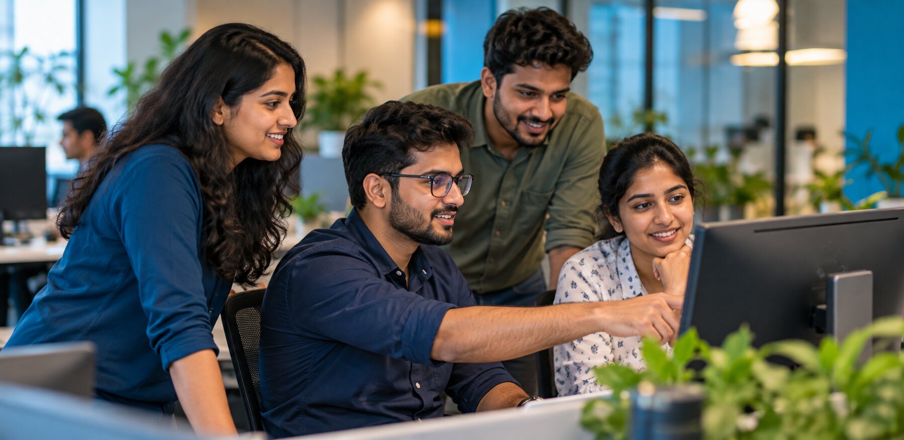 Illustrative Nagpur workplace scene
