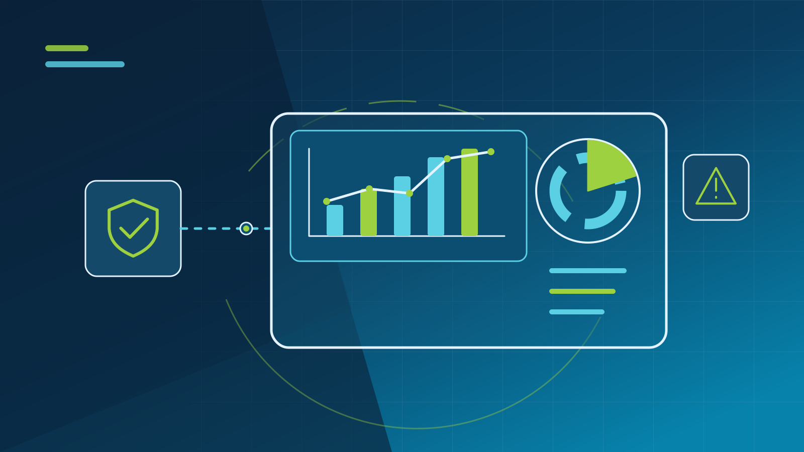 Financial Risk and Performance Dashboards illustration