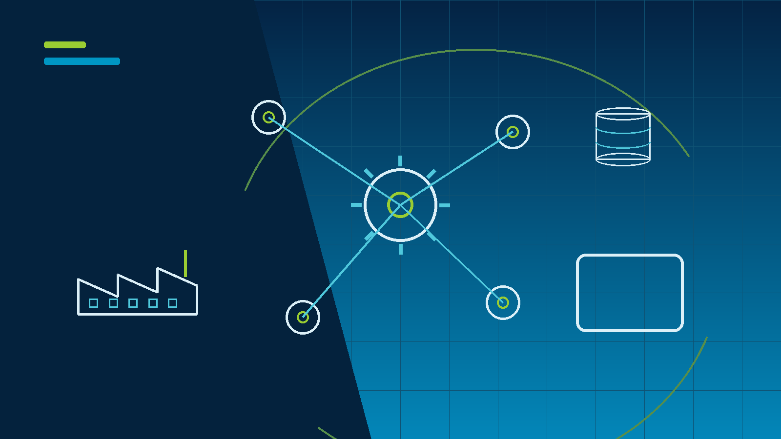 Industrial IoT and Sensor Data Platform illustration