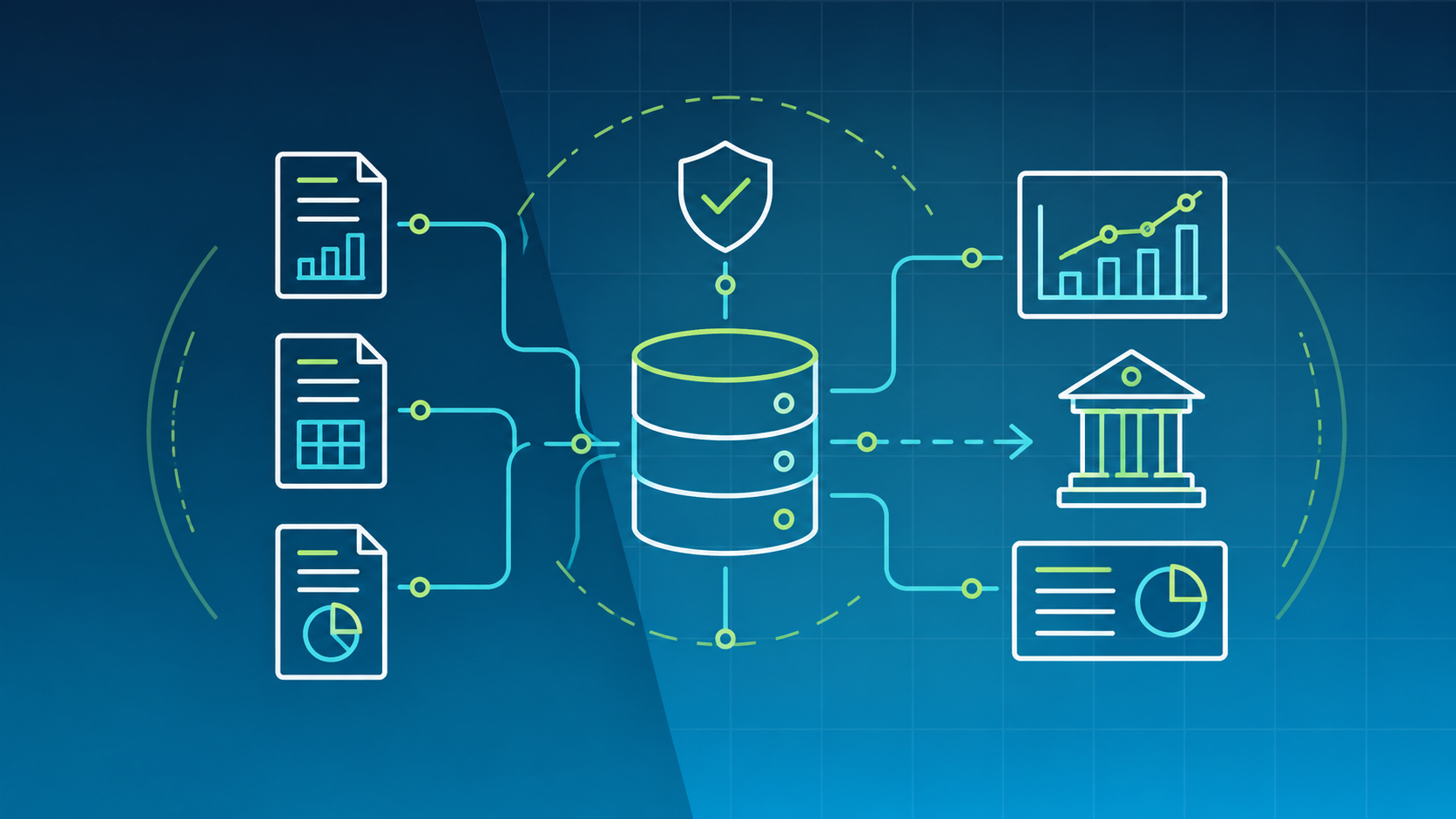 Regulatory Reporting Data Architecture illustration