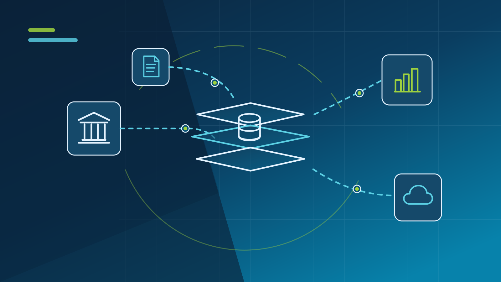 Unified Financial Data Platform illustration